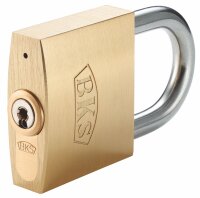 BKS Janus Series padlock, brass