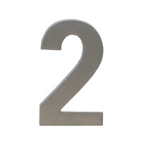 stainless steel house number 2