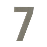 stainless steel house number 7