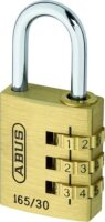 ABUS number combination padlock 165/30