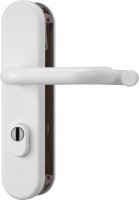ABUS security fitting KLZS714 white with cylinder cover handle / handle