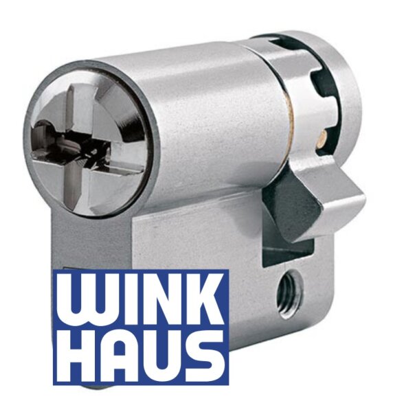 Winkhaus keyTec N-tra, half-cylinder