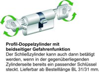 Schließzylinder BKS Detect3 Doppelprofilzylinder