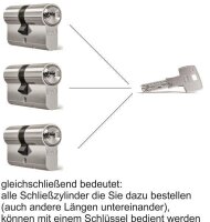 Hebelzylinder - Briefkastenzylinder Winkhaus keyTec N-tra
