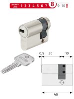 ABUS EC660 Halbzylinder zu bestehender Schließung