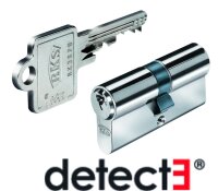 BKS Detect3 double profile cylinder for existing locking