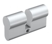 dummy cylinder – length: 27/35mm, brass nickel-plated