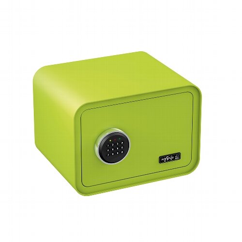 mySafe 350 - code / apple green electronic furniture safe
