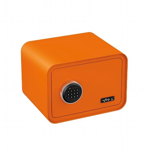 mySafe 350 - Code / Orange Elektronik-Möbel-Tresor