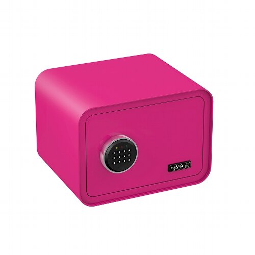 mySafe 350 - Code / Pink electronic furniture safe