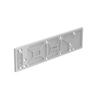Assembly plate 430/440 G-U BKS, silver