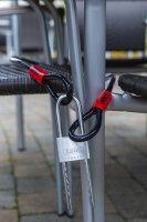 ABUS padlock 64TI/50HB60-150, adjustable shackle