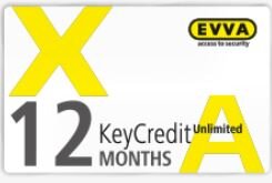 EVVA KeyCredit Unlimited 12 Monate