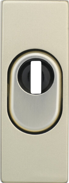 ABUS protective rose with anti-pull protection RSZS316, color: nickel silver