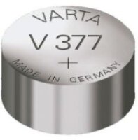 10x Varta Knopfzelle 377 SR626SW 1,55 Volt