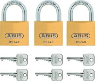 ABUS padlocks - 85/40 mm, set of 2 keyed alike