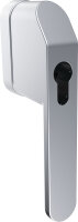 ABUS window handle for profile half cylinder FG500 HZ silver