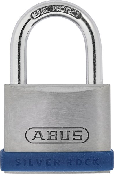 ABUS Vorhangschloss 5/40 Silver Rock- gleichschließend je 2 Schlüssel