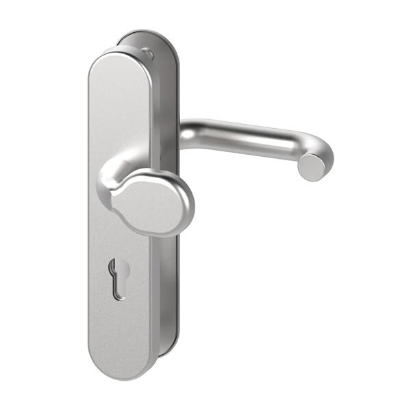 BASI Türbeschlag SB 7500 ES1 - PZ 72/8 mm Edelstahl Wechsel-Garnitur