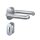 Schmalrahmen-Rosettengarnitur ZB 3150 PZ Edelstahl