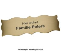 Türschild Typ 1 für die Zimmer- und...